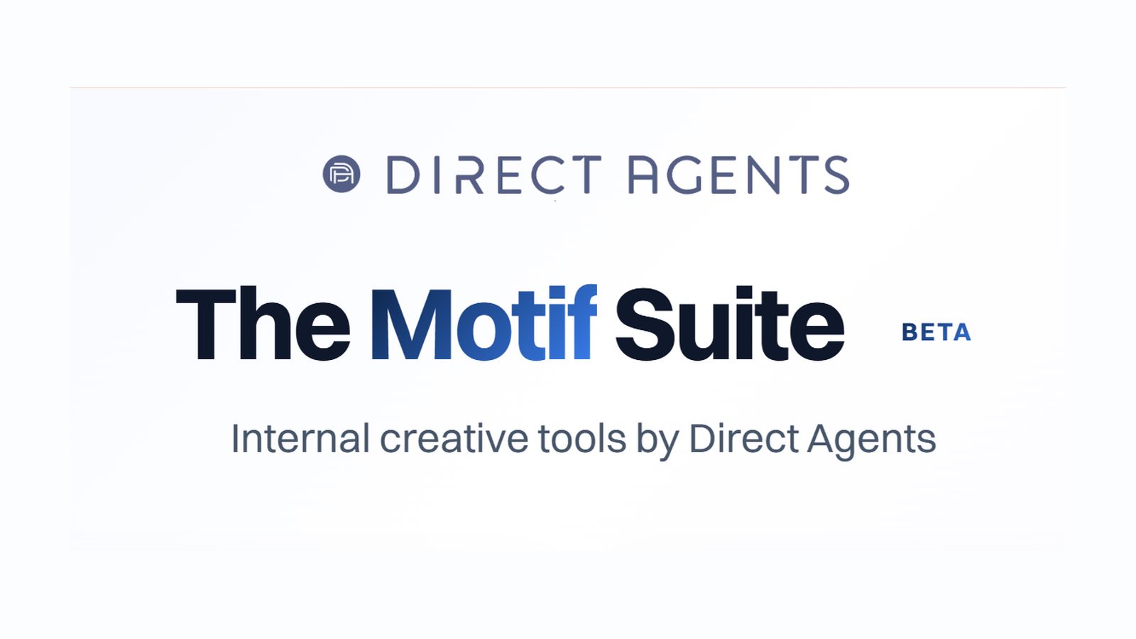 The Motif Suite lockup from the product's landing page.