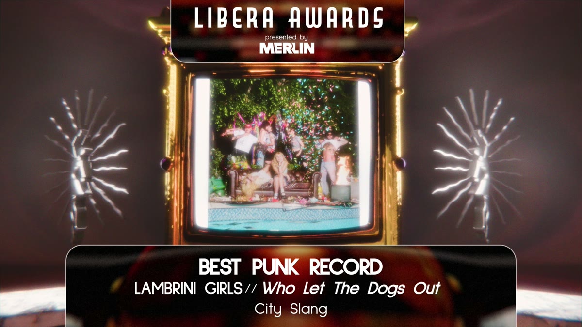 Best Punk Record winner screen, 2026
